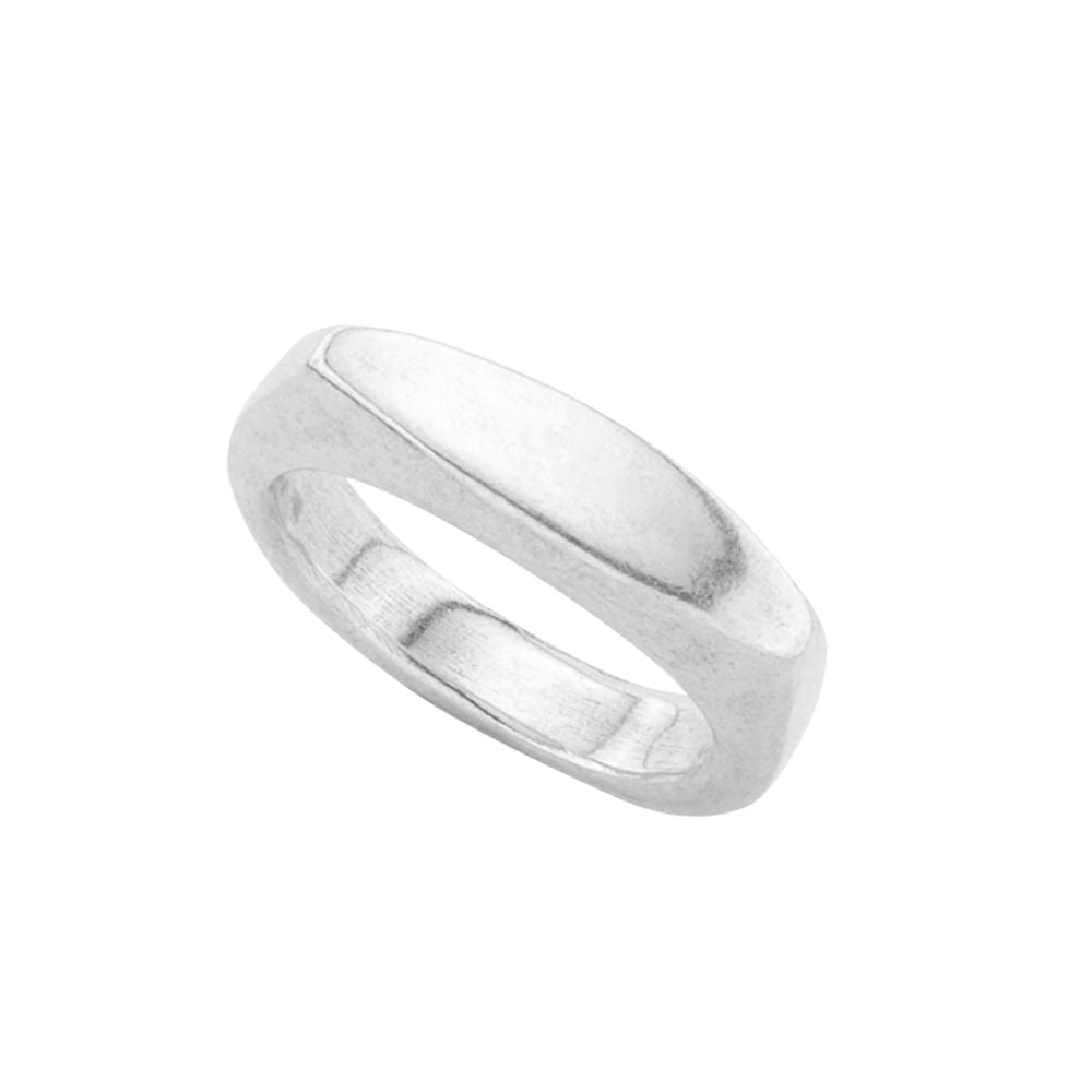 UNOde50 Sealing The Deal Silver Plated Ring - Size 8.5