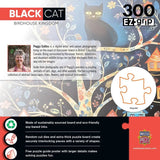 MasterPieces Black Cats - Birdhouse Kingdom 300 Piece EZ Grip Jigsaw Puzzle