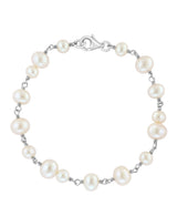 Effy 925 Sterling Silver Fresh Water Pearl Bracelet