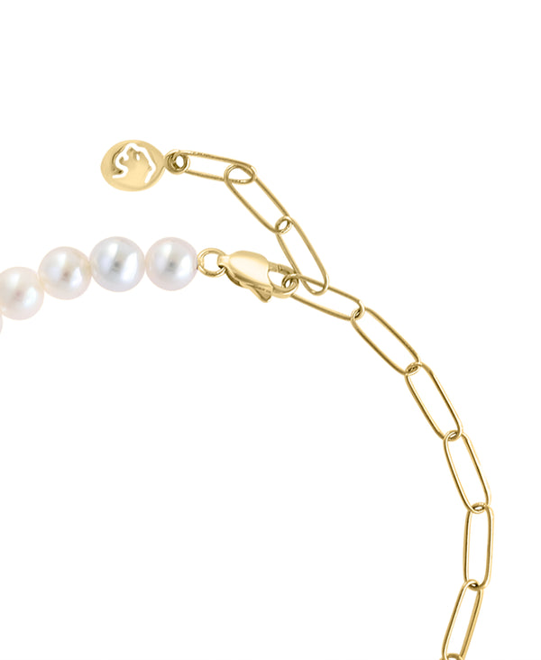 Effy 14K Yellow Gold Cultured Fresh Water Pearl Bracelet