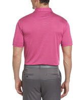 PGA Tour Mens Birdseye Short Sleeve Polo Shirt