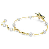 Swarovski Idyllia Angelic Bracelet - Crystal pearls, Starfish, Multicolored, Gold-tone plated