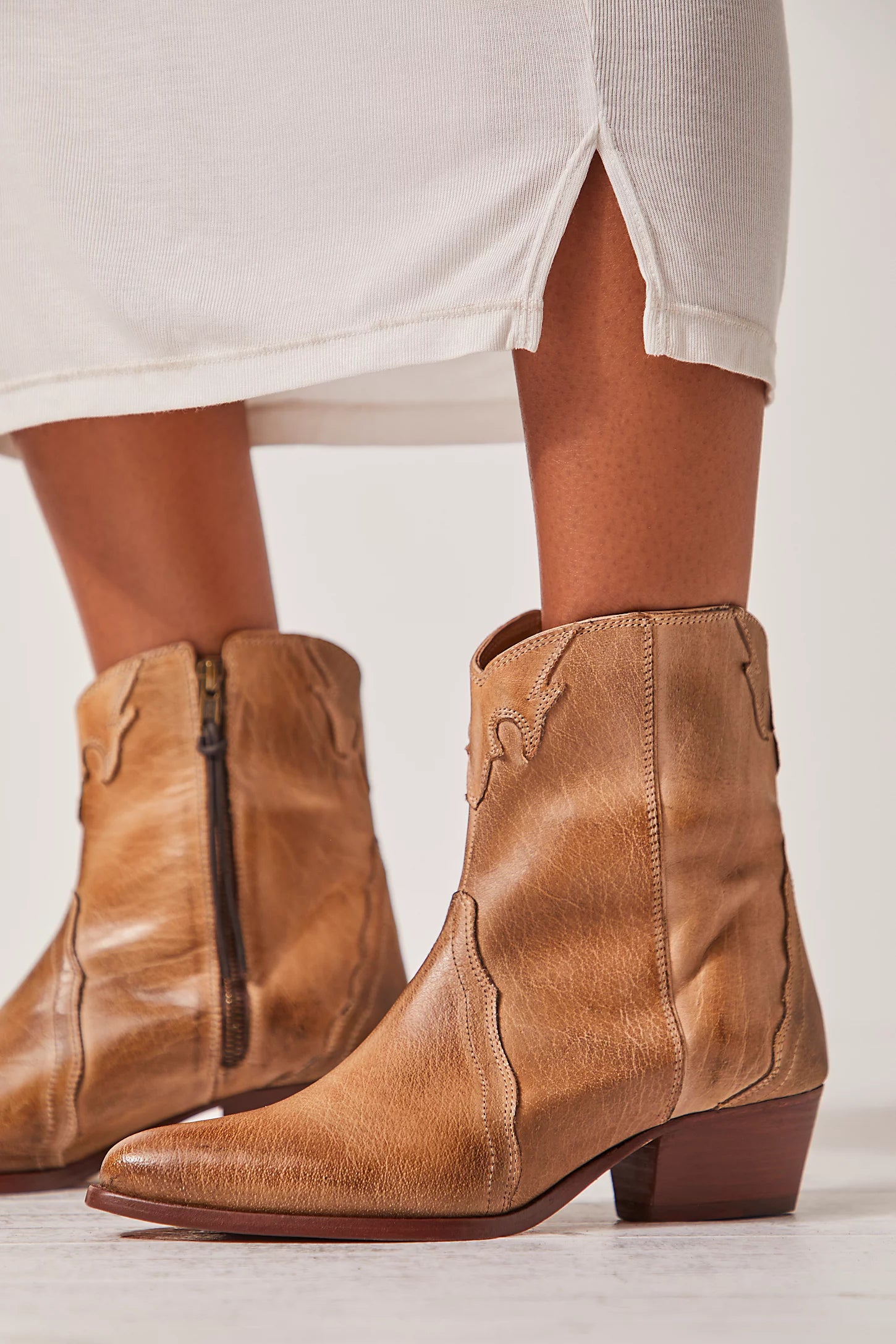 Free People Womens New Frontier Western Boots