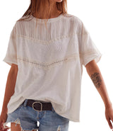 Free People Womens We The Free Dorothy Short Sleeve T-Shirt