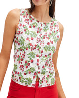 Free People Womens Tilly Printed Vest