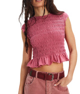 Free People Womens We The Free Sylvie Short Sleeve T-Shirt