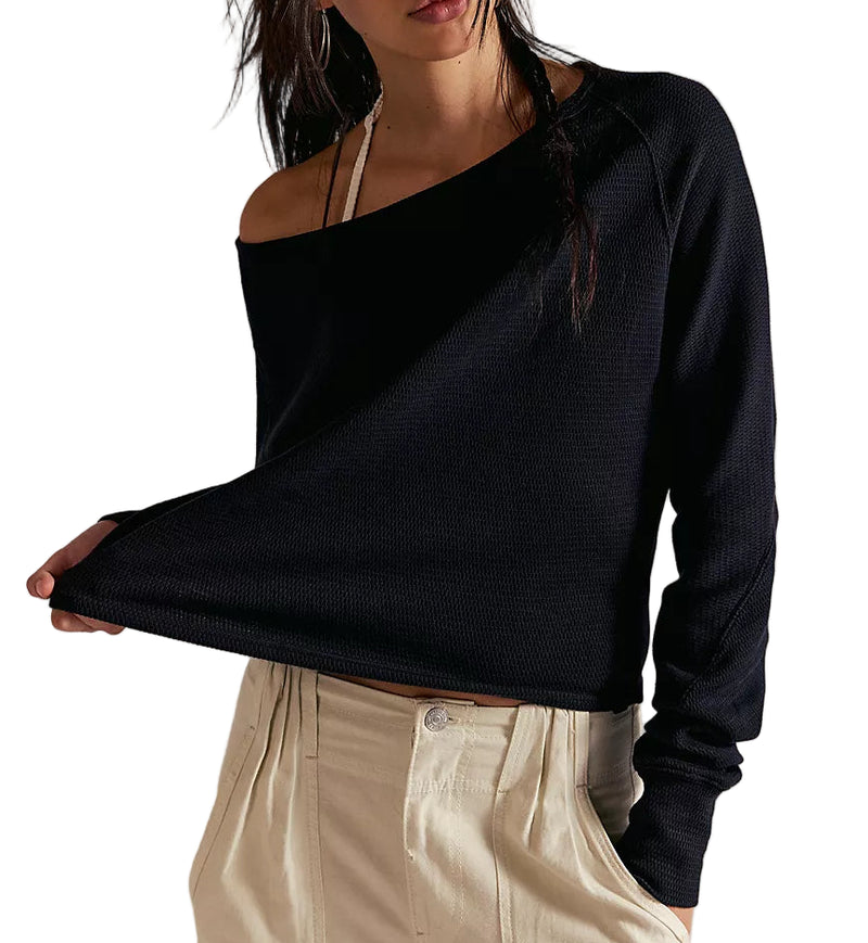 Free People Womens Jess Long Sleeve Shirt