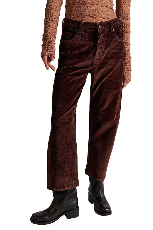 Free People Womens Deep Trance Dropped Corduroy Jeans