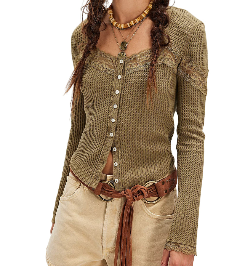 Free People Womens Lets Party Cardigan