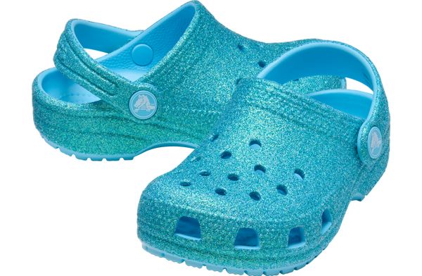 Crocs Classic Iridescent Glitter Clogs