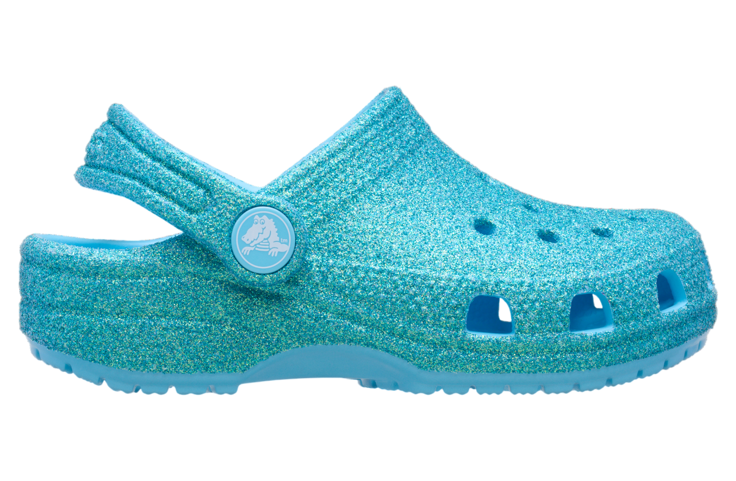 Crocs Classic Iridescent Glitter Clogs