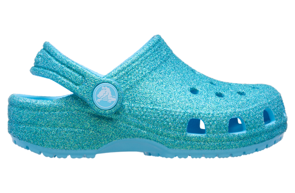 Crocs Classic Iridescent Glitter Clogs