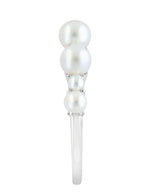 EFFY 925 Sterling Silver Fresh Water Pearl Ring - Size 7