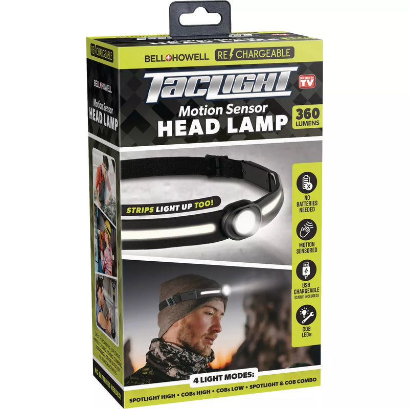 Bell + Howell TacLight Motion Sensor Head Lamp