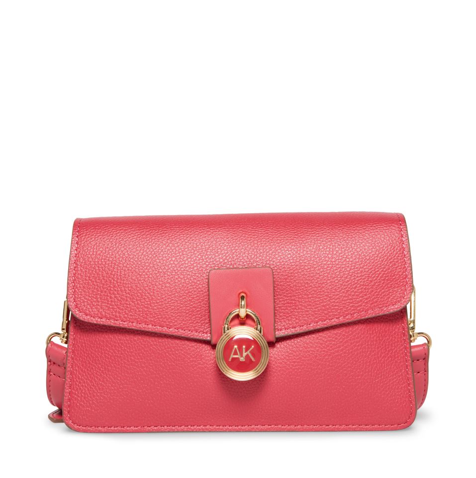 Anne Klein AK Lock Flap Crossbody Handbag