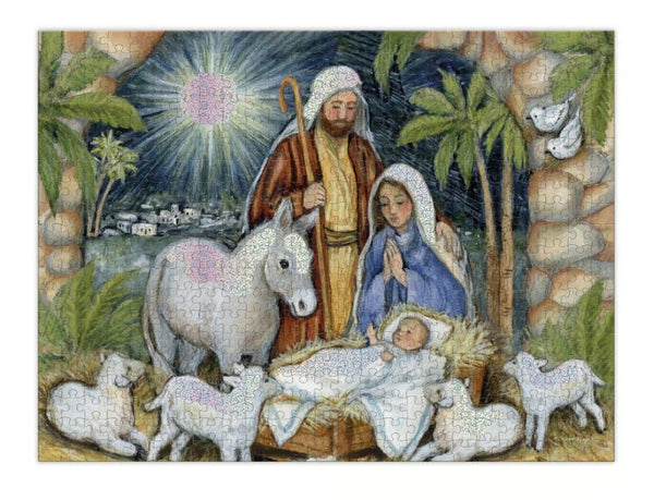 Lang Nativity Luxe 500 Piece Puzzle