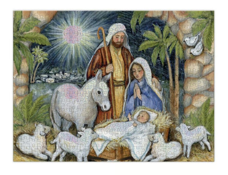 Lang Nativity Luxe 500 Piece Puzzle