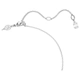 Swarovski Hyperbola Pendant Necklace - Infinity, White, Rhodium plated