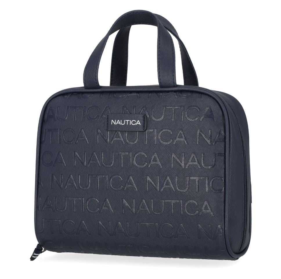 Nautica Repeat Logo Overnight Cosmetic Case