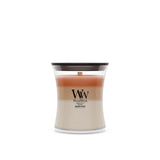 WoodWick Hearth Spice Medium Hourglass Trilogy Candle - 9.7 oz.