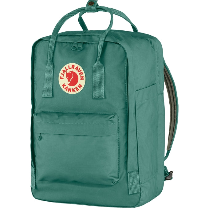 blue green laptop backpack Fjallraven Kanken 15" Laptop Backpack – ShopCGX
