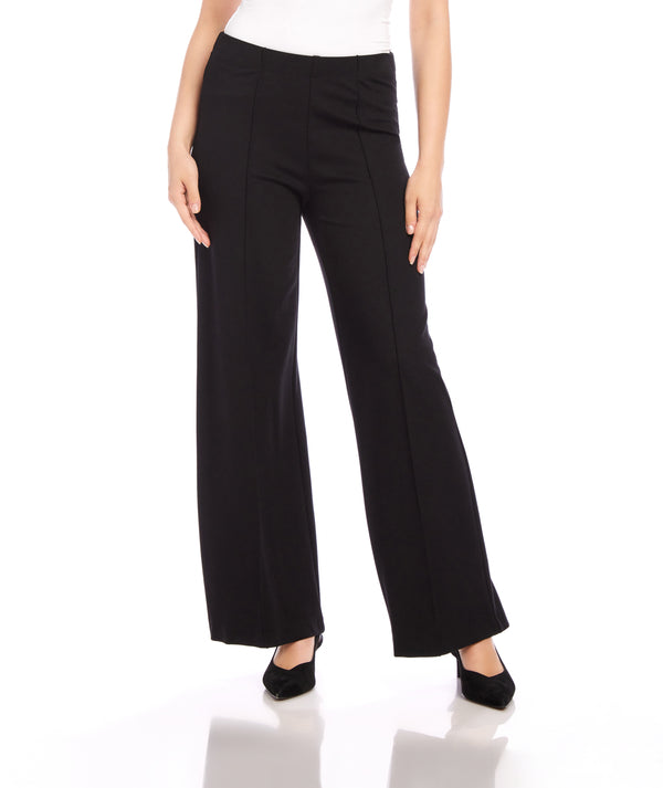 Karen Kane Womens Luna Wide Leg Pants