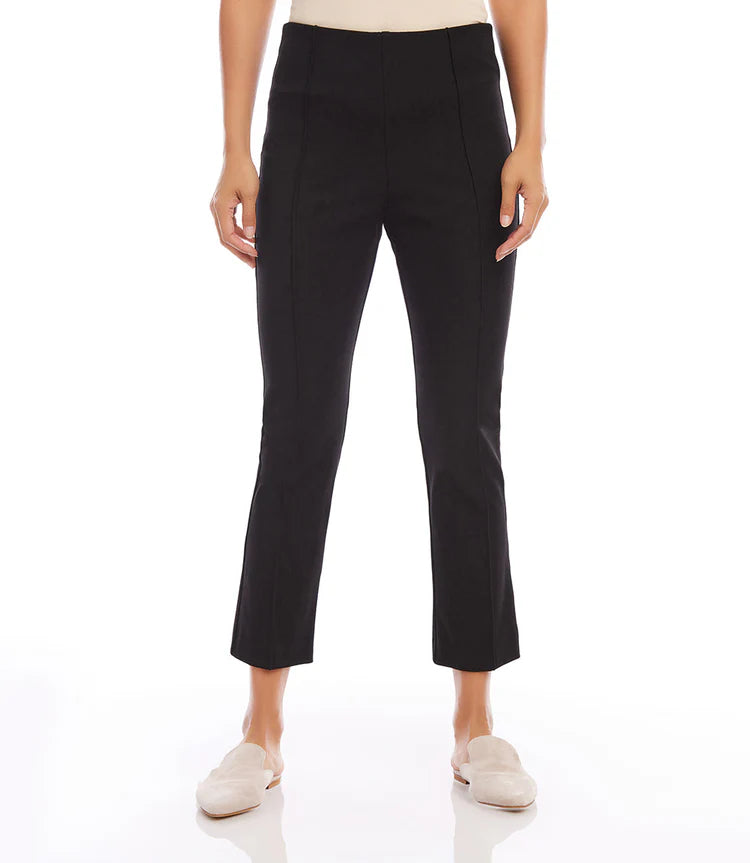 Karen Kane Womens Cropped Pintuck Pants