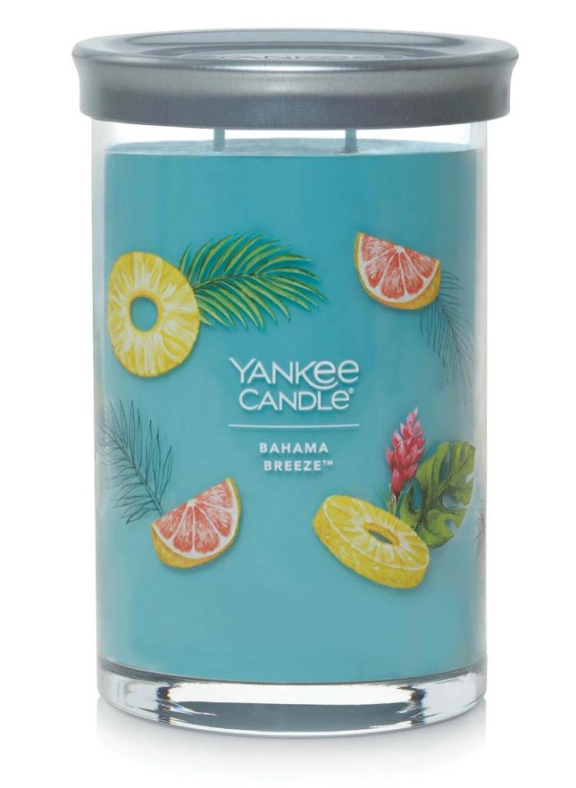 Yankee Candle Signature Large Tumbler Candle - Bahama Breeze