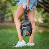 Kedzie Backstage See-Through Sling Crossbody Handbag