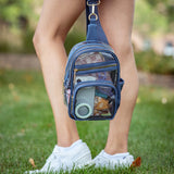 Kedzie Backstage See-Through Sling Crossbody Handbag