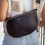 Kedzie Terrace Woven Crossbody Handbag