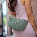 Kedzie Terrace Woven Crossbody Handbag