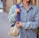 Kedzie Embroidered Interchangeable Bag Straps