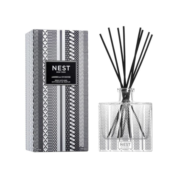 NEST New York Amber & Incense Reed Diffuser