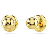 Swarovski Meteora Stud Earrings - White, Gold-tone plated