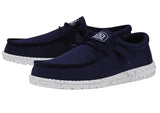 Hey Dude Mens Wally Stretch Canvas Slip-On Shoes