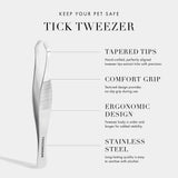 Tweezerman Pet Tick Removal Tweezer