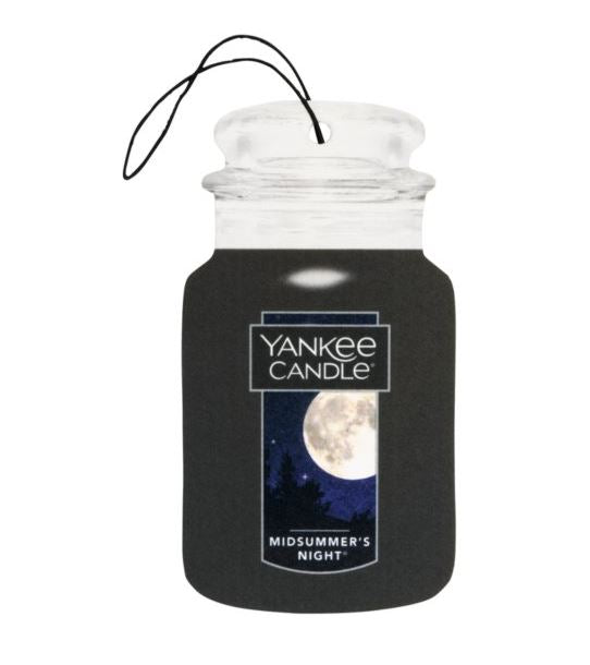 Yankee Candle Car Jar Car Freshener - MidSummers Night