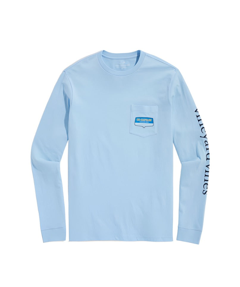 vineyard Vines Mens Doodle Co-Captain Long Sleeve T-Shirt