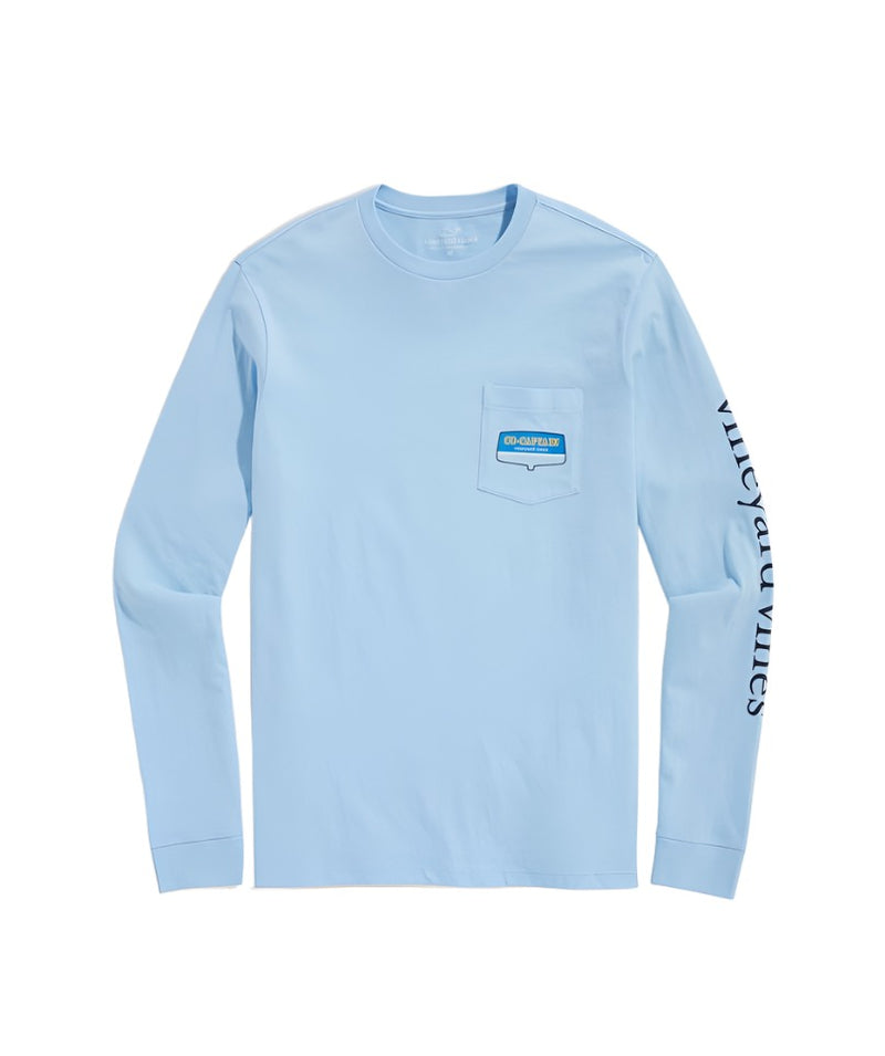vineyard Vines Mens Doodle Co-Captain Long Sleeve T-Shirt