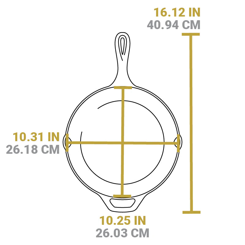 Lodge 10.25" Seasoned Cast Iron Skillet