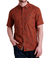KÜHL Mens Thrive Short Sleeve Button Down Shirt