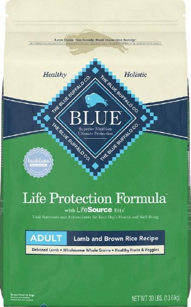 Blue Buffalo Life Protection Formula Adult Lamb and Brown Rice Recipe Dry Dog Food - 30 lbs.