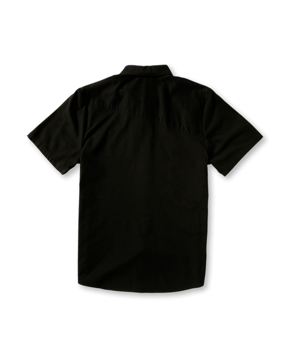 Volcom Mens Everett Oxford Woven Short Sleeve Button Down Shirt