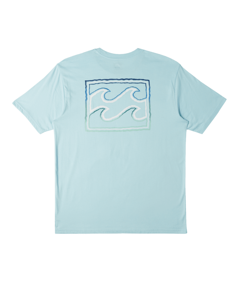 Billabong Mens Crayon Wave Short Sleeve T-Shirt