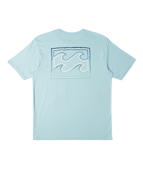 Billabong Mens Crayon Wave Short Sleeve T-Shirt