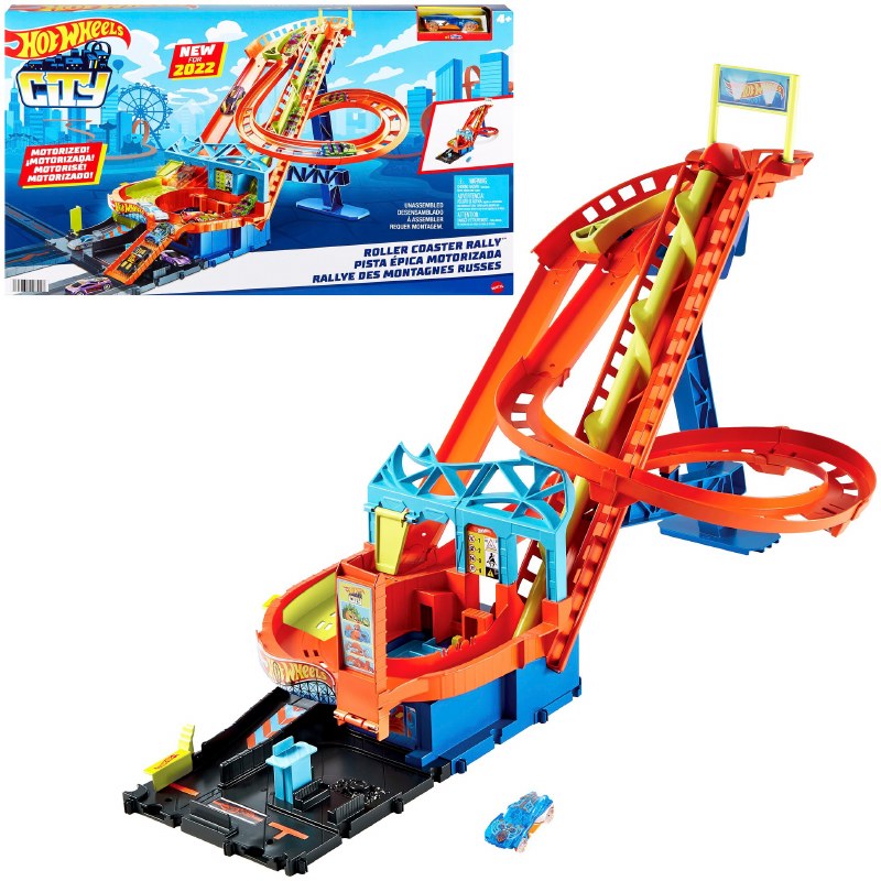 Mattel Hot Wheels City Roller Coaster Rally – ShopCGX