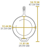 Lodge 12" Chef Collection Skillet