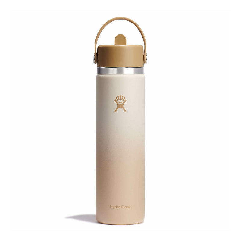 Hydro Flask 24 Wide Mouth Water Bottle with Flex Straw Cap