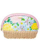 Lilly Pulitzer Raffia Pouch